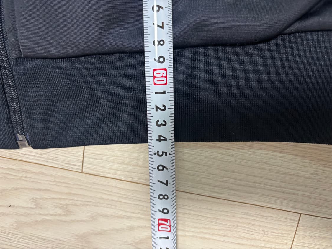 아디다스 희귀 블랙엔 스카이블루 져지트랙탑 판매 상품이미지3