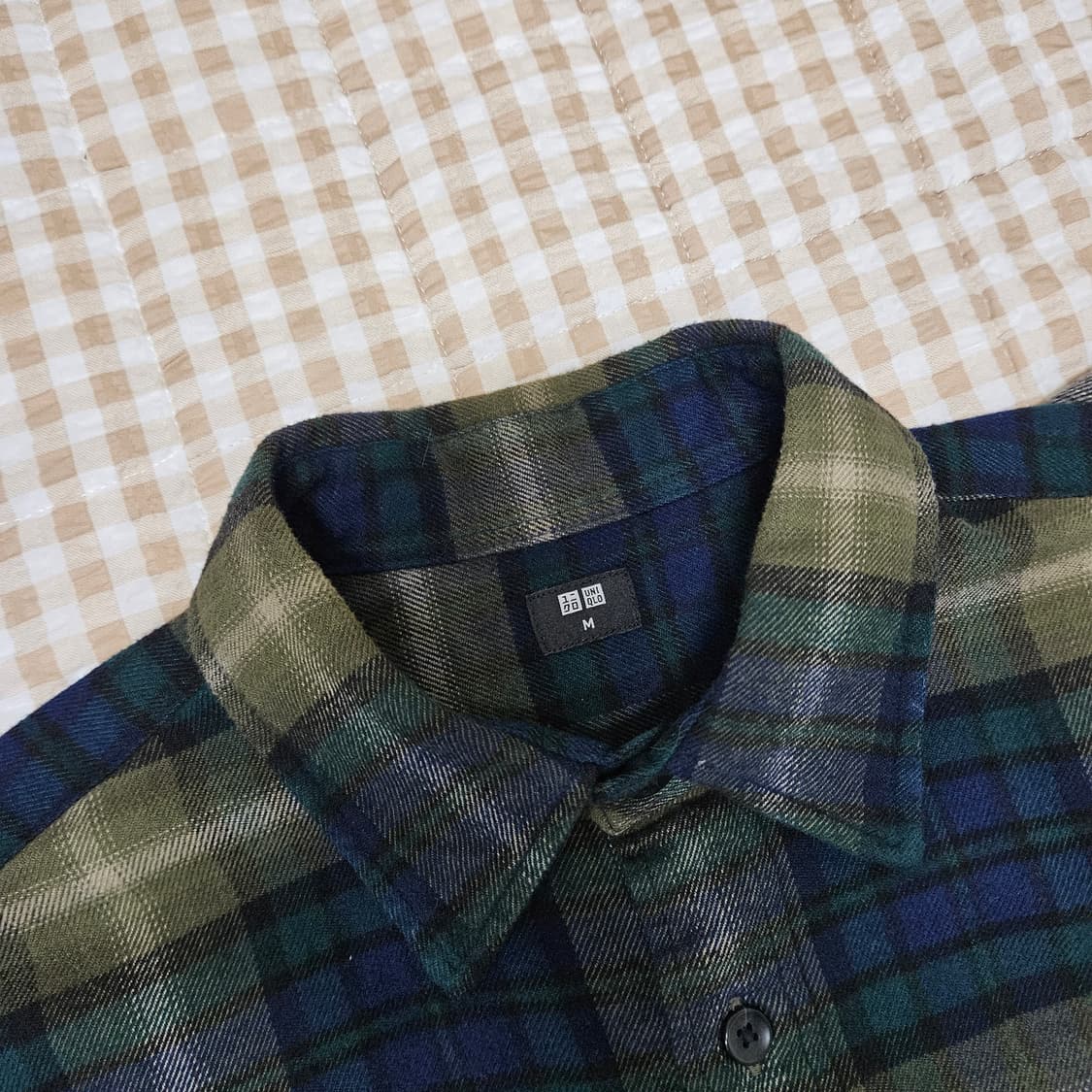 유니클로 간절기 셔츠 남자100 (2벌가격) 상품이미지2