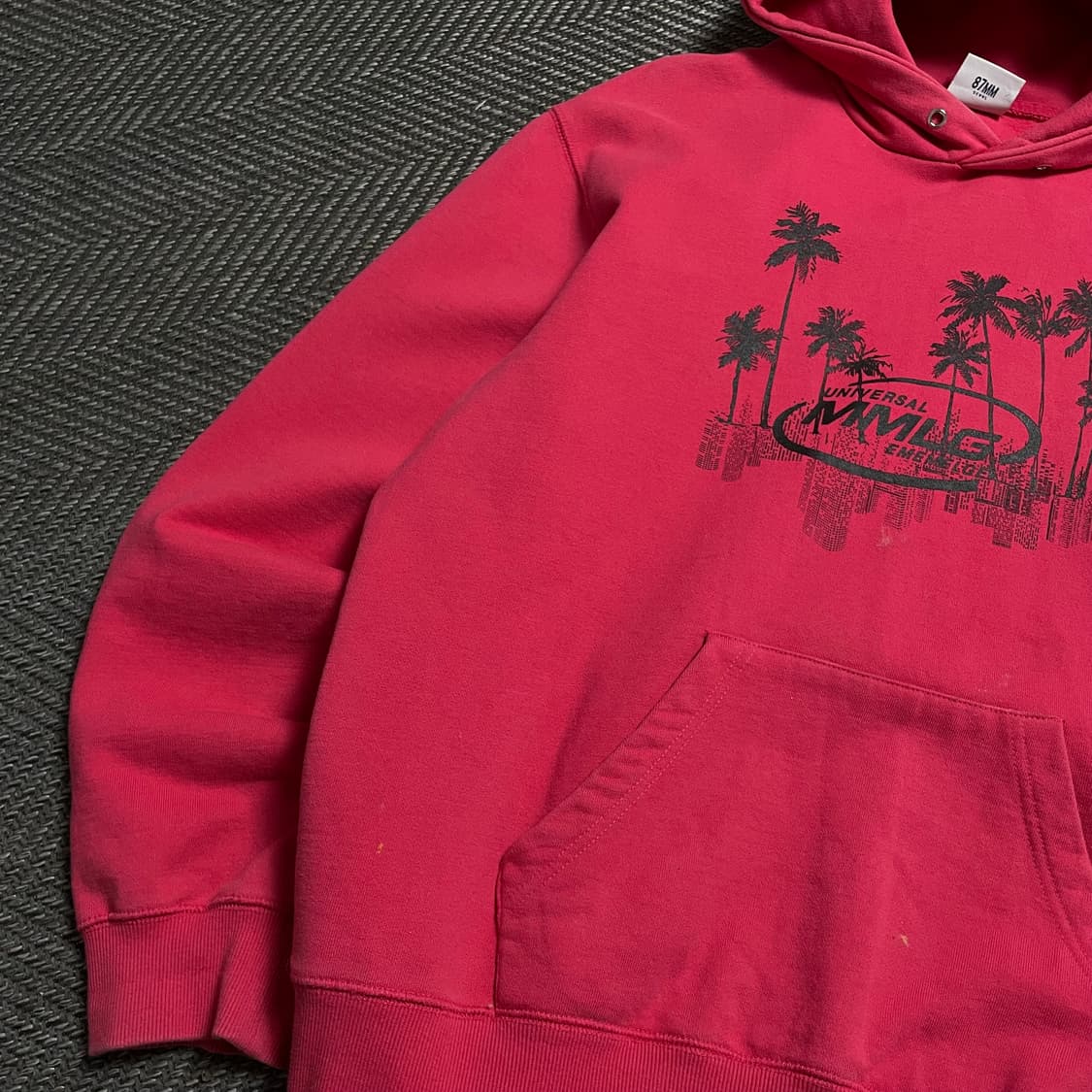 87mm Mmlg 빅로고 박시핏 후드 티셔츠o 5138 상품이미지2