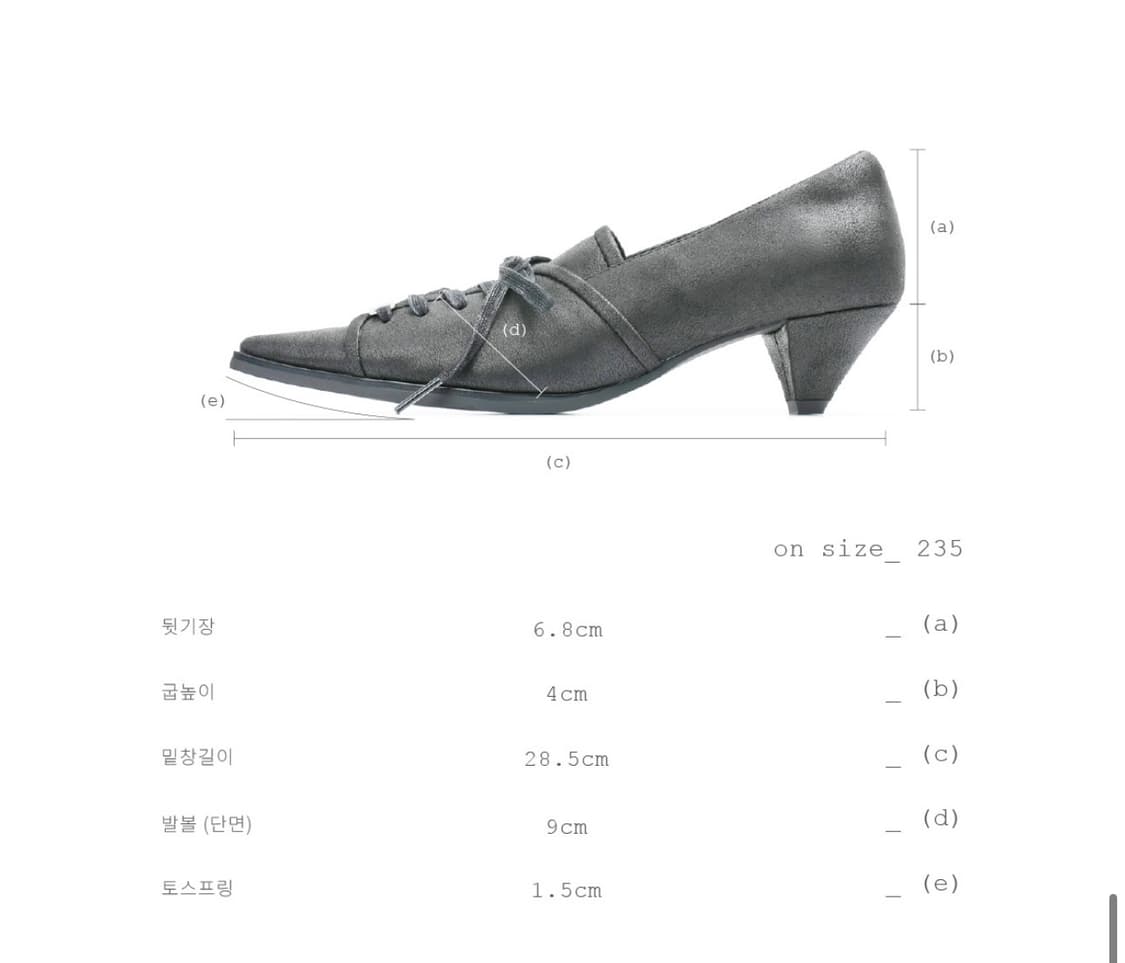 이크닉 011 iconic heels 상품이미지3