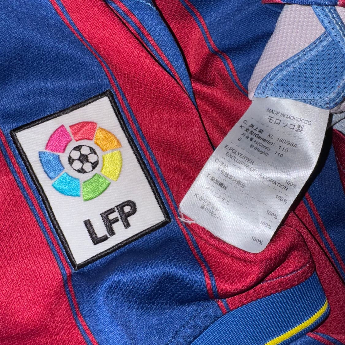 09-10 나이키 바르셀로나 홈 유니폼 #10 메시 상품이미지5