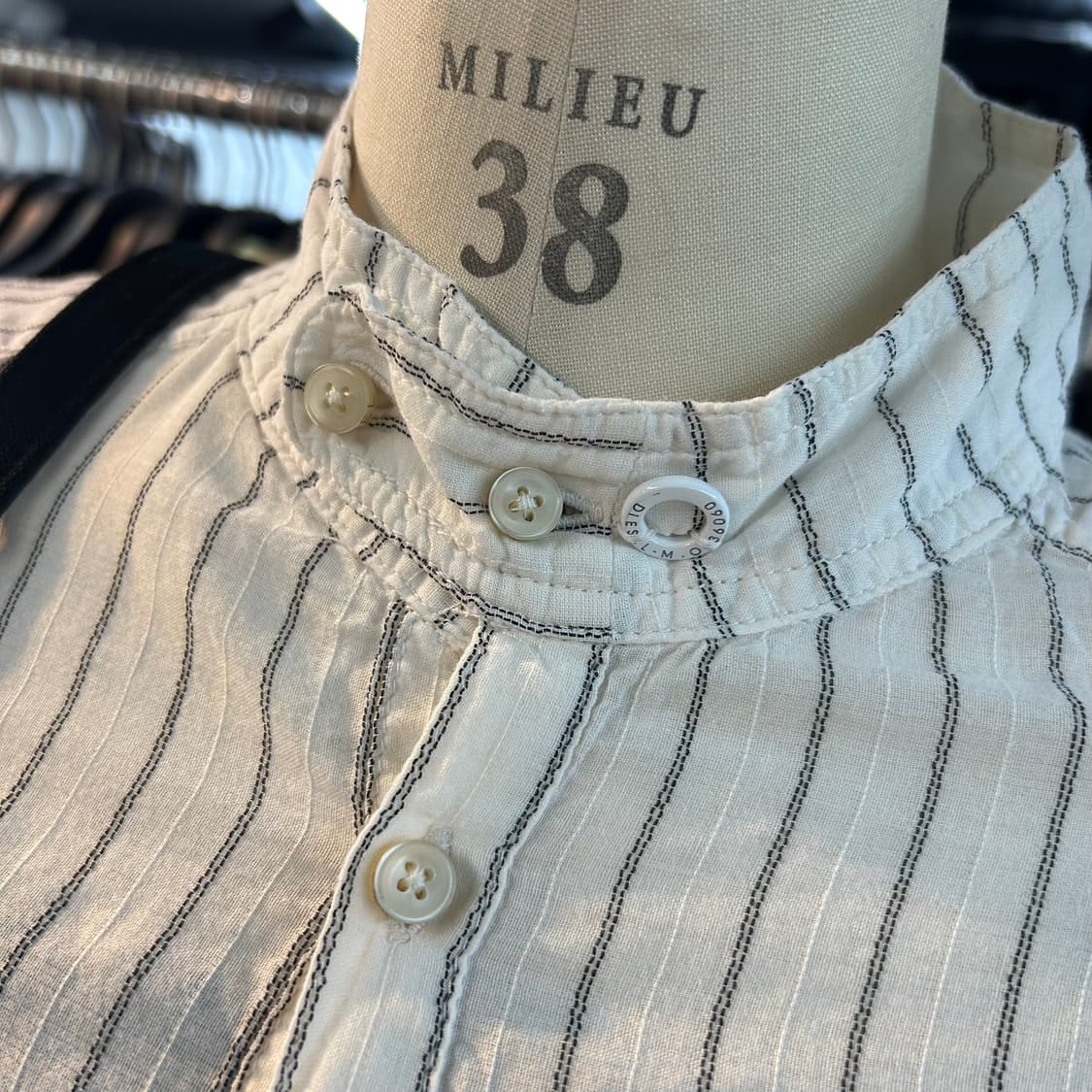 DIESEL Feminine Stripe Shirts 상품이미지3