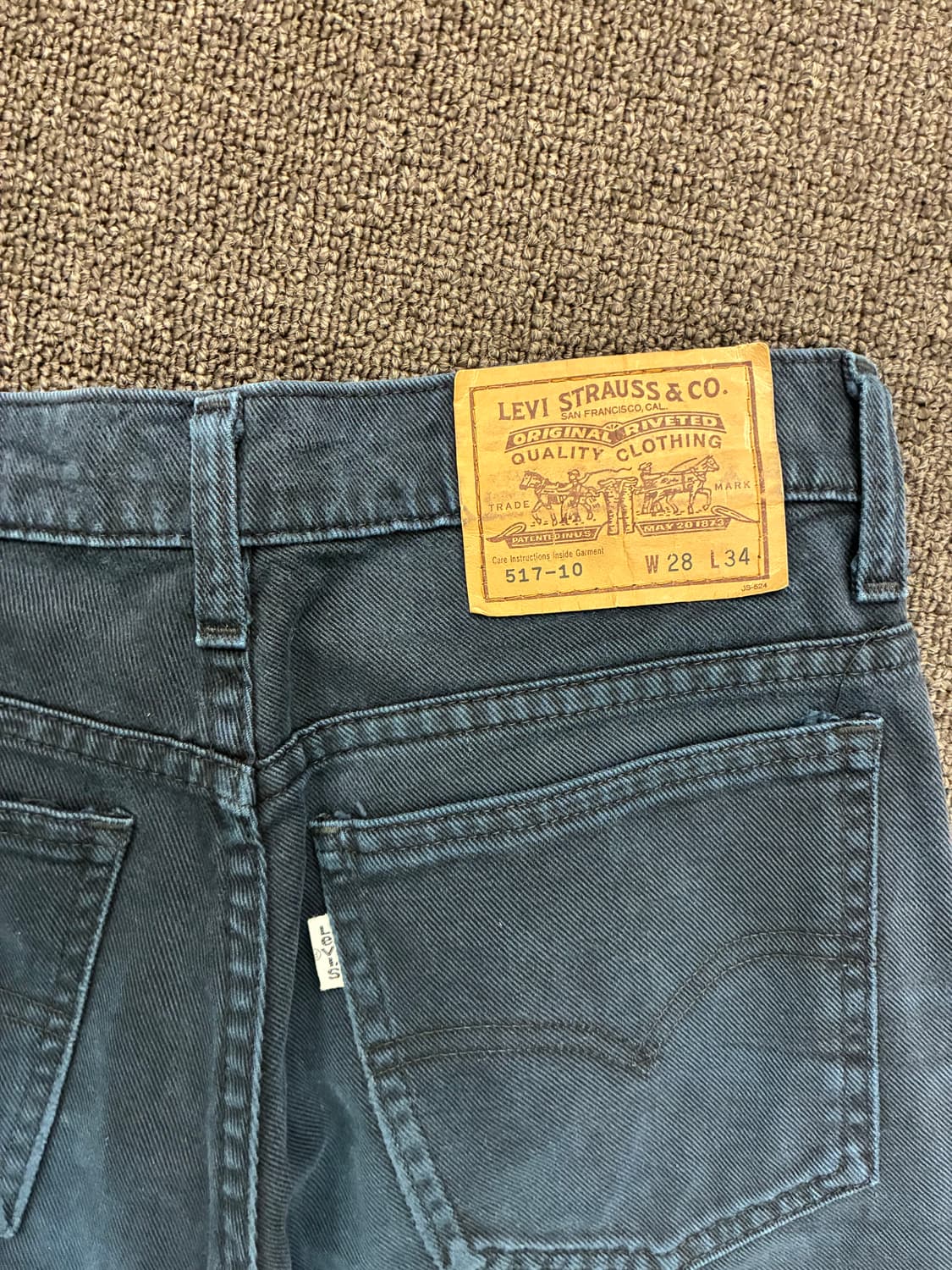 28)리바이스 517-10 여성 부츠컷 데님팬츠 상품이미지6