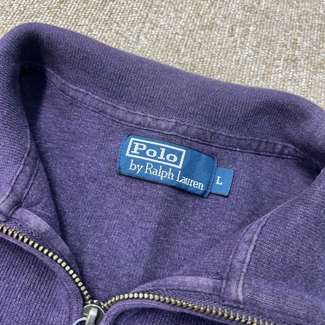 폴로 랄프로렌 반집업 니트 상품이미지4