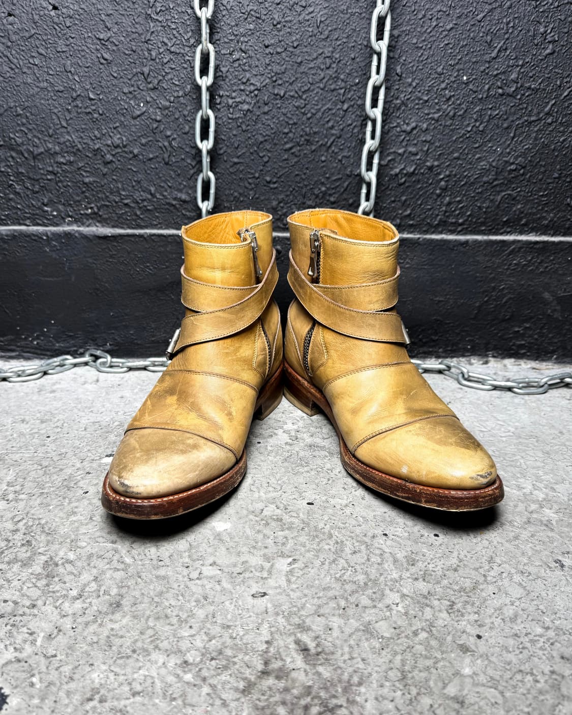 Balmain – Double Strap Jodhpur Boots 상품이미지2