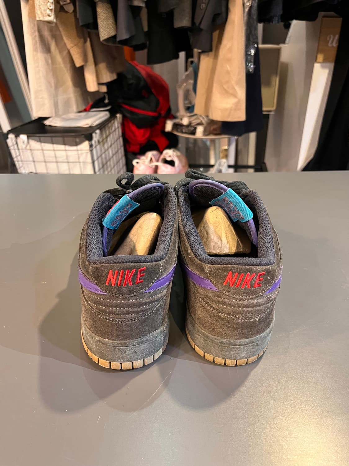 나이키 덩크 CL 뉴스프린트 바시티 퍼플 상품이미지4