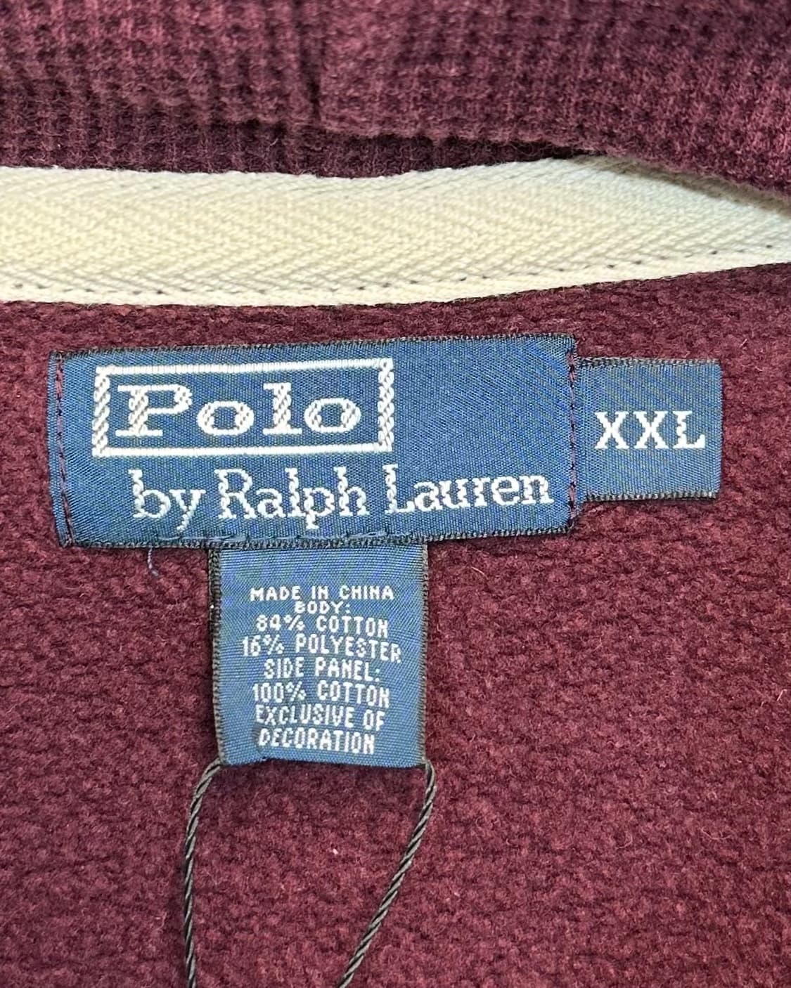 폴로 랄프로렌 써멀 오버사이즈 후드집업  상품이미지8