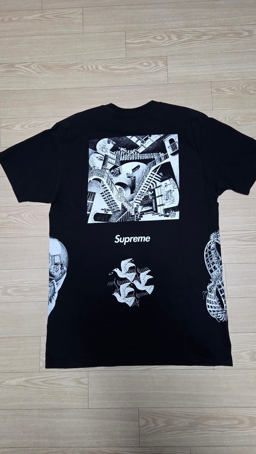 슈프림 mc에셔 백박스로고 L 상품이미지2