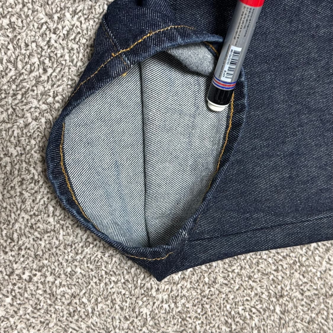 [30] 스투시 빅올진 RAW 생지 상품이미지5