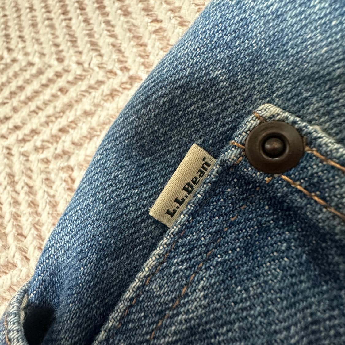 L. L. BEAN mexico made denim pants 상품이미지4
