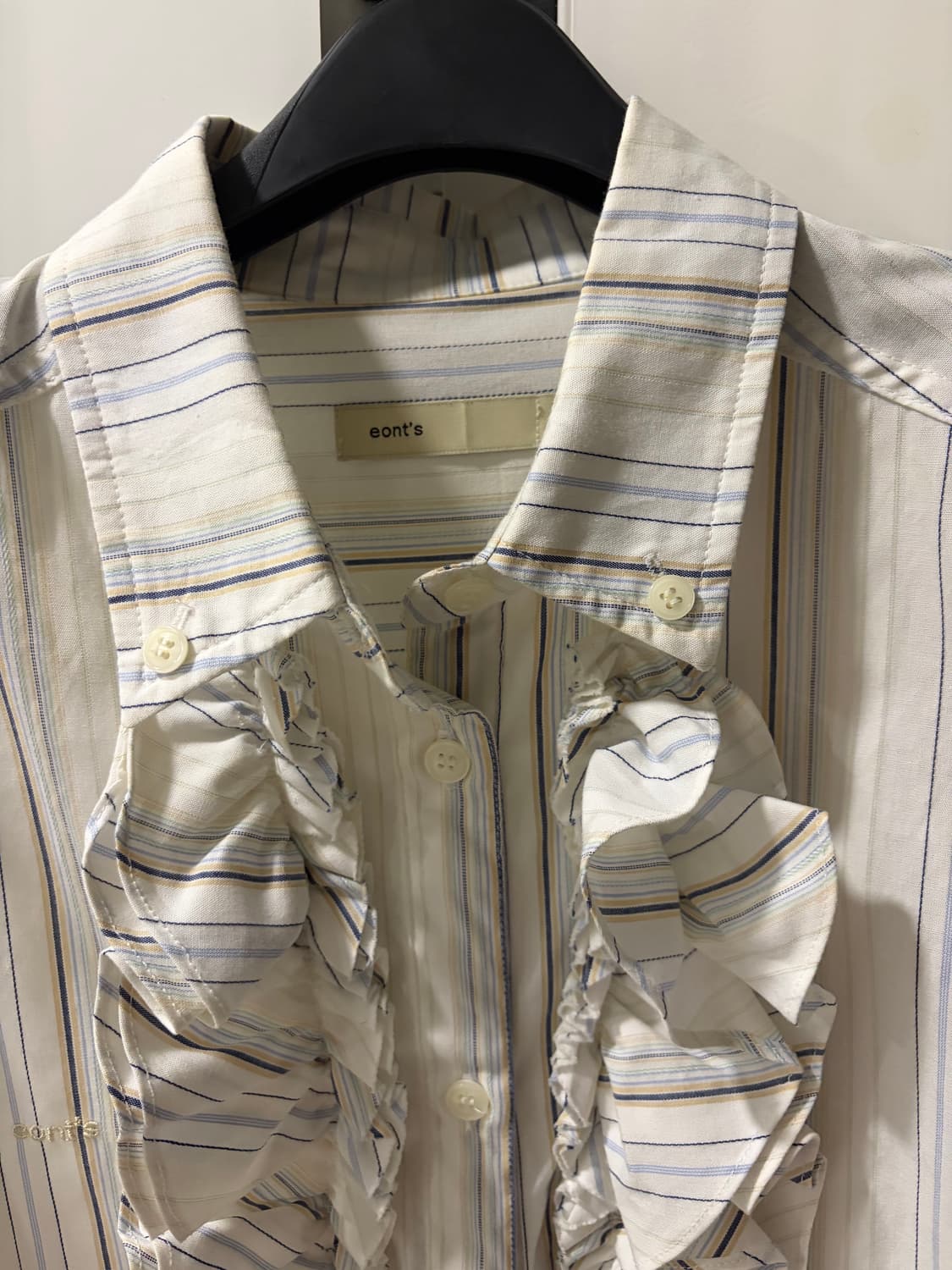 에옹쓰 러플 셔츠 eonts ruffle 40 shirts 상품이미지5