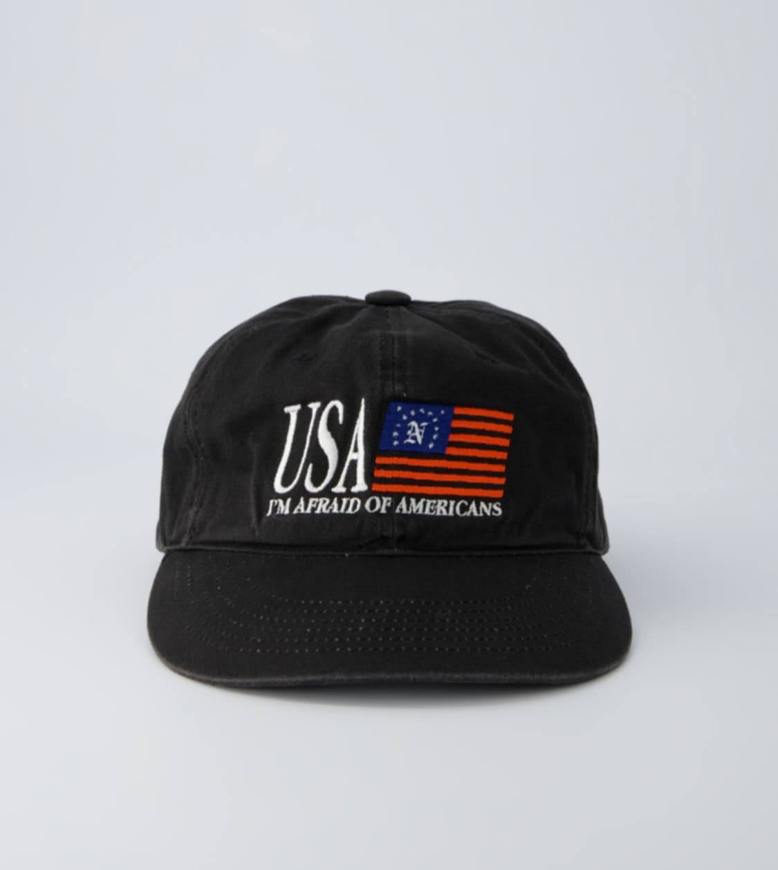 너티세비지 USA 6-PANEL CAP 블랙 상품이미지1