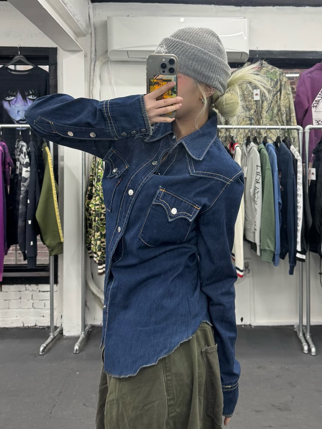 리바이스 데님셔츠 상품이미지3