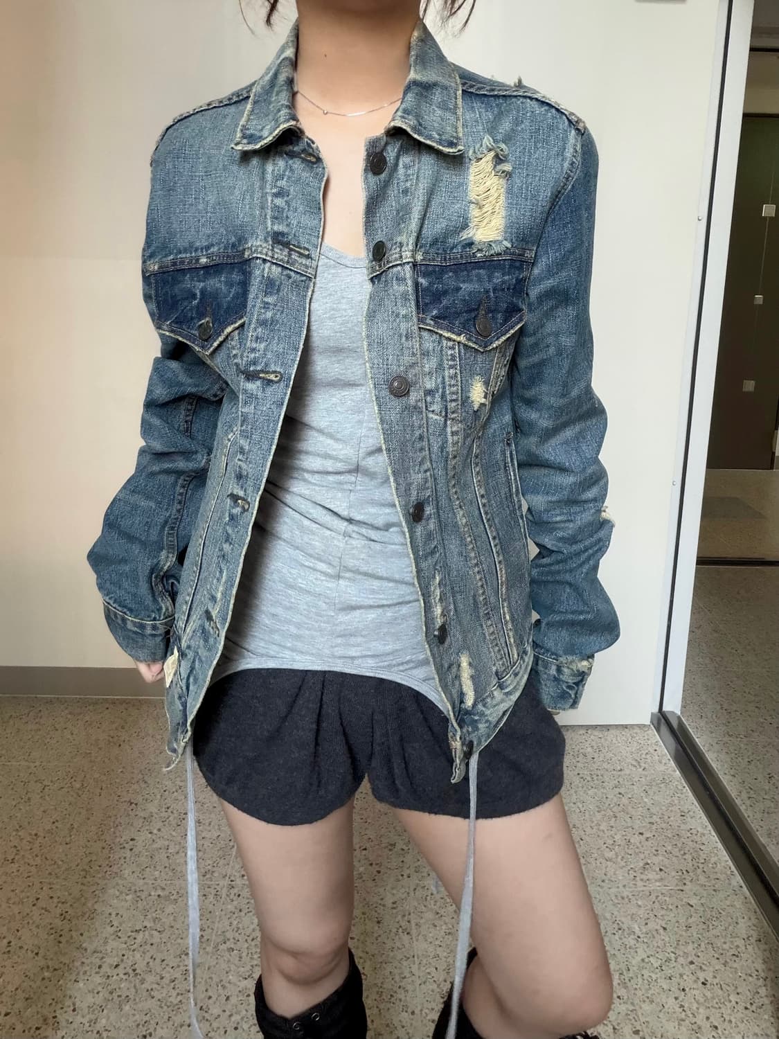 아베크롬비 데님 자켓 상품이미지3