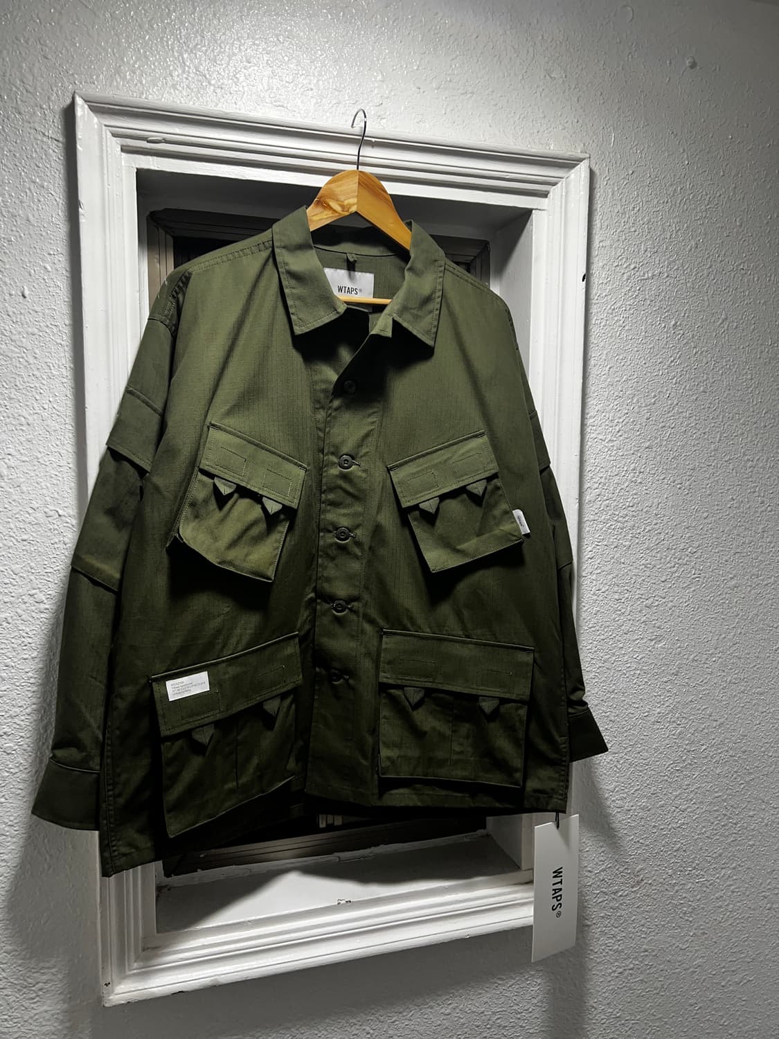 Wtaps 더블탭스 21fw 립스탑 셔츠 자켓 상품이미지1