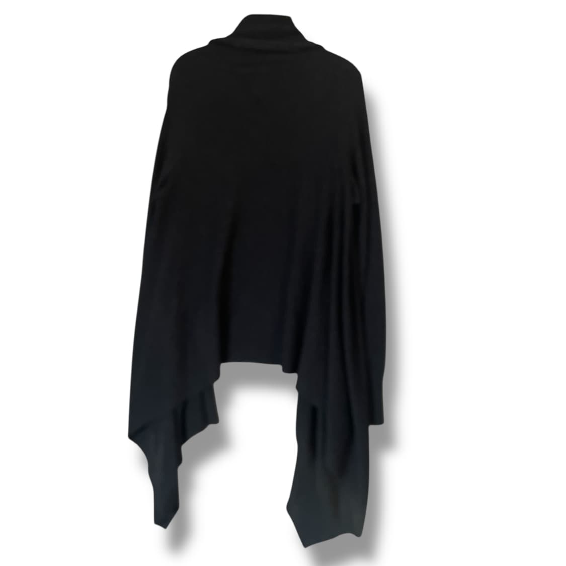 타미힐피거 네이비 울 캐시미어 혼방 판초 가디건 M 상품이미지2