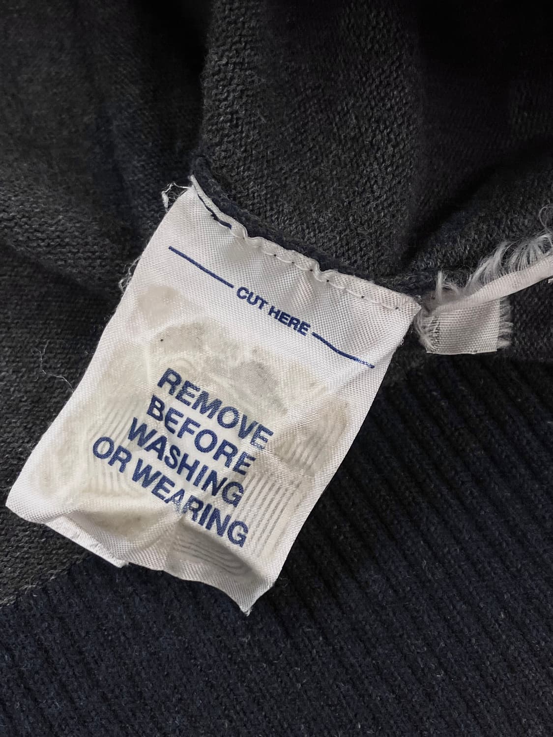 갭 브이넥 가디건 네이비 L #csz2937 상품이미지5