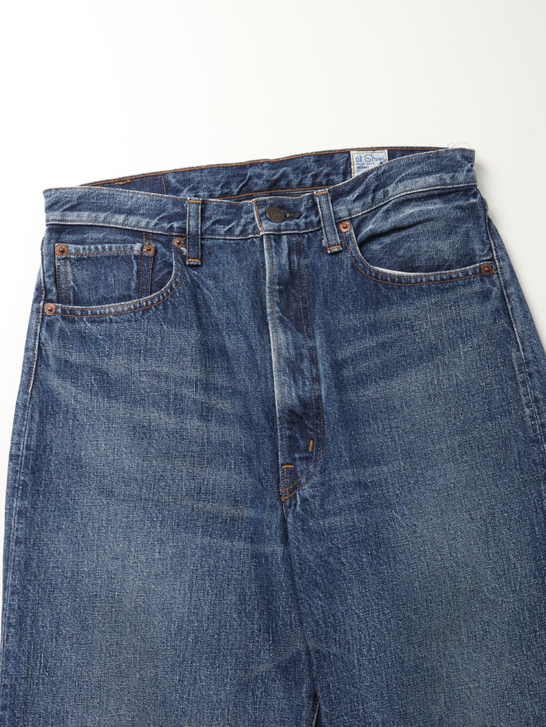 orSlow × BEAMS BOY Wide Fit Denim Pants 상품이미지6