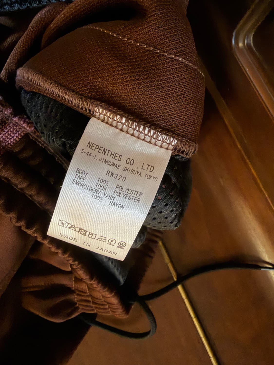 니들스 트랙팬츠 s 브라운 상품이미지5