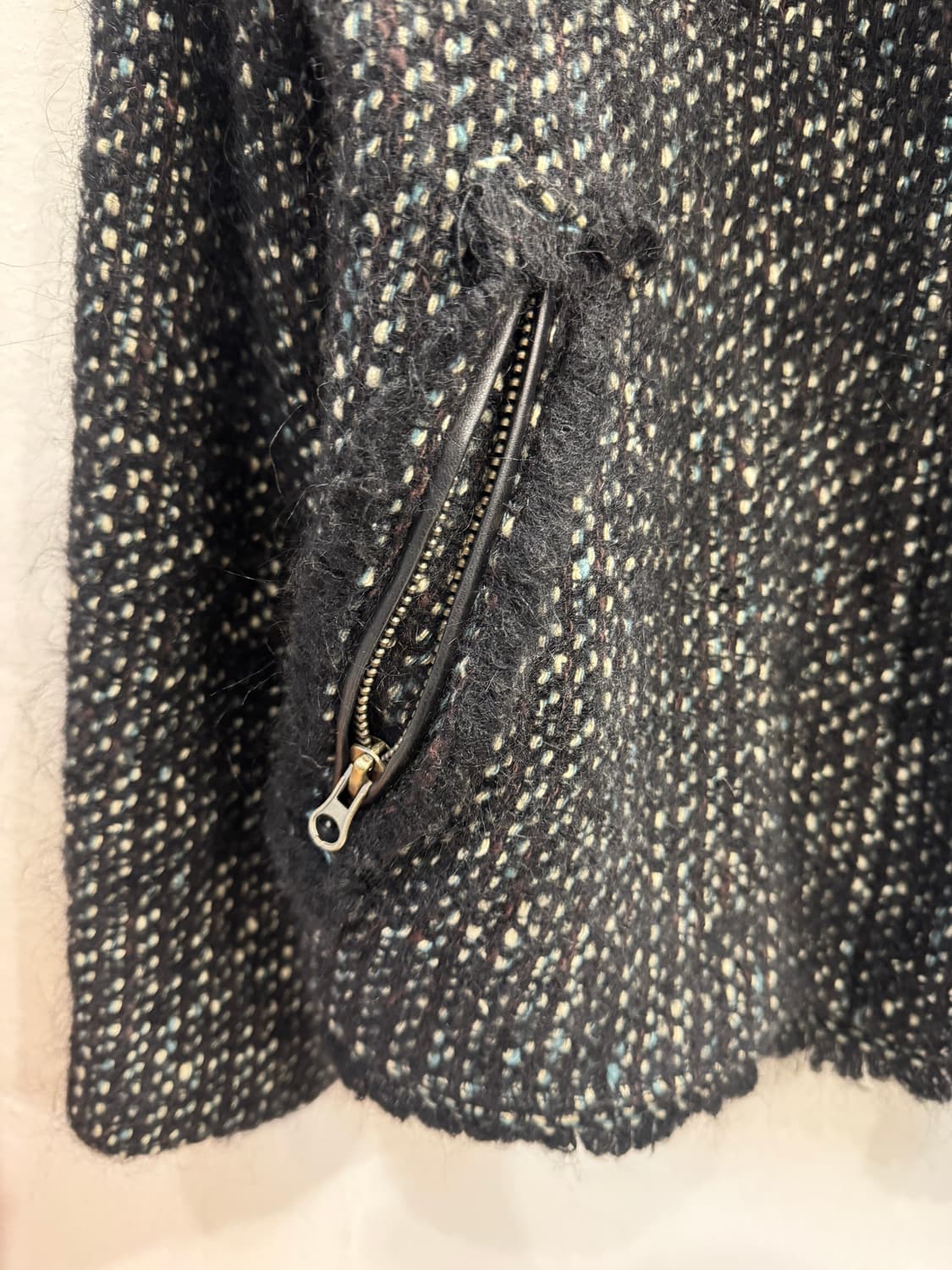 vintage 트위드 집업자켓 상품이미지5