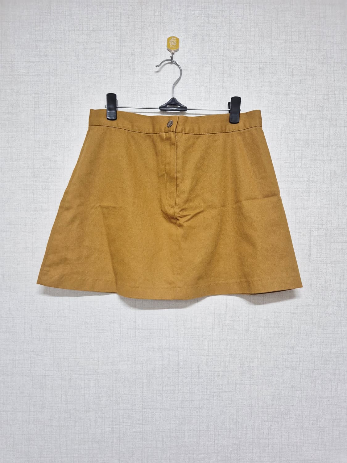 머스타드 A라인 스커트 상품이미지1