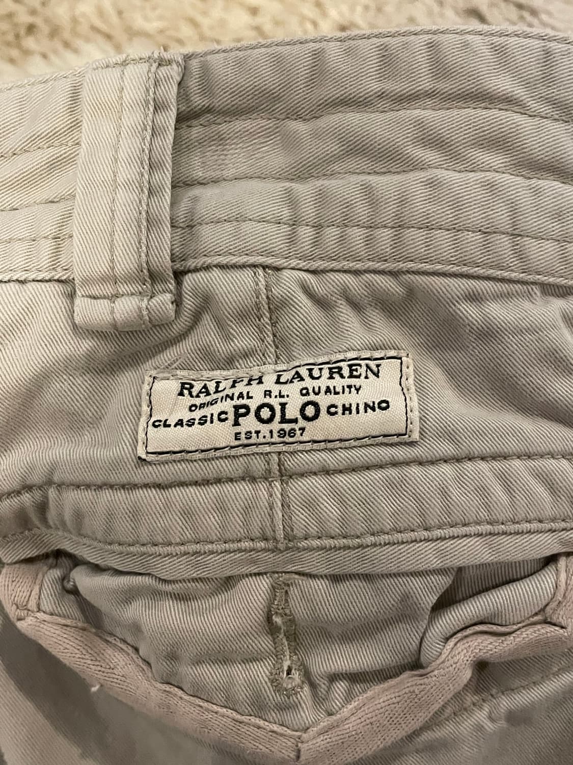 폴로 랄프로렌 베이지 카고 반바지 상품이미지2