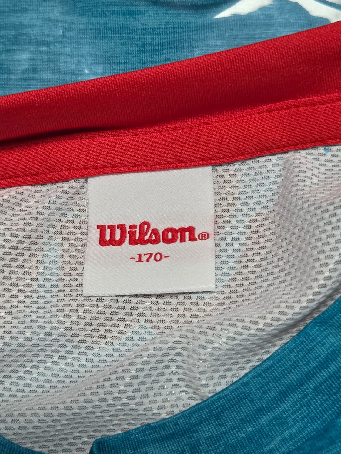 윌슨 기능성 반팔 티셔츠 블루 95 상품이미지5