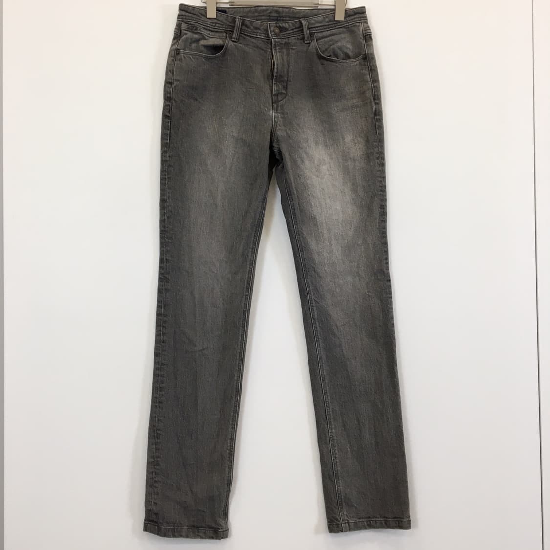 닥스 그레이 스트레이트 워싱 데님진 32 인치  상품이미지1