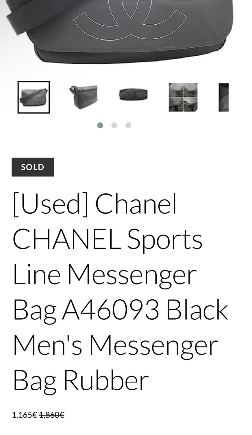 샤넬 스포츠 메신져백  상품이미지9