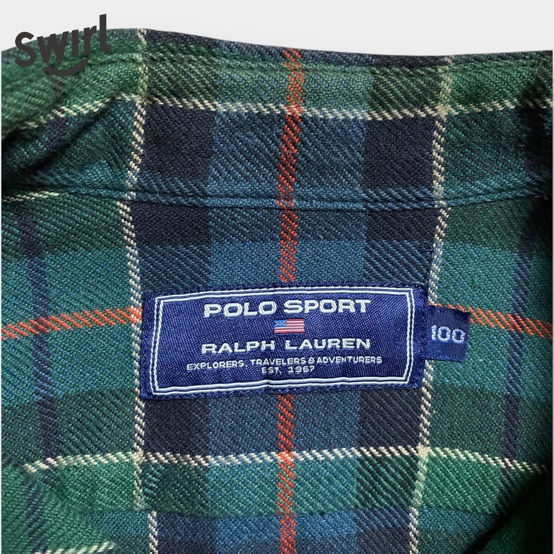 🌊Polo sport tartan flannel shirts 상품이미지7