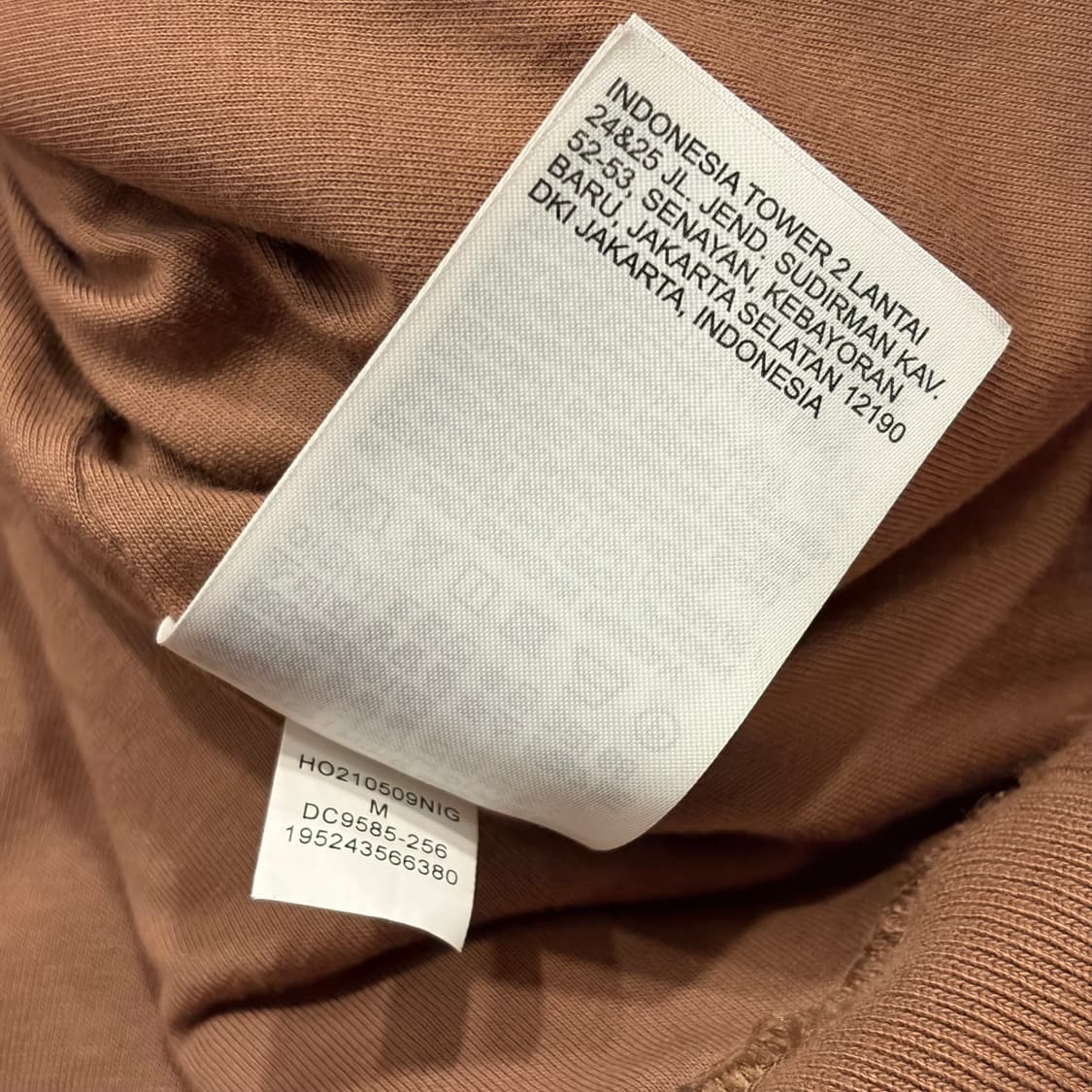 [M] 조던 마이클조던 플리스 후드티 브라운 C965 상품이미지8