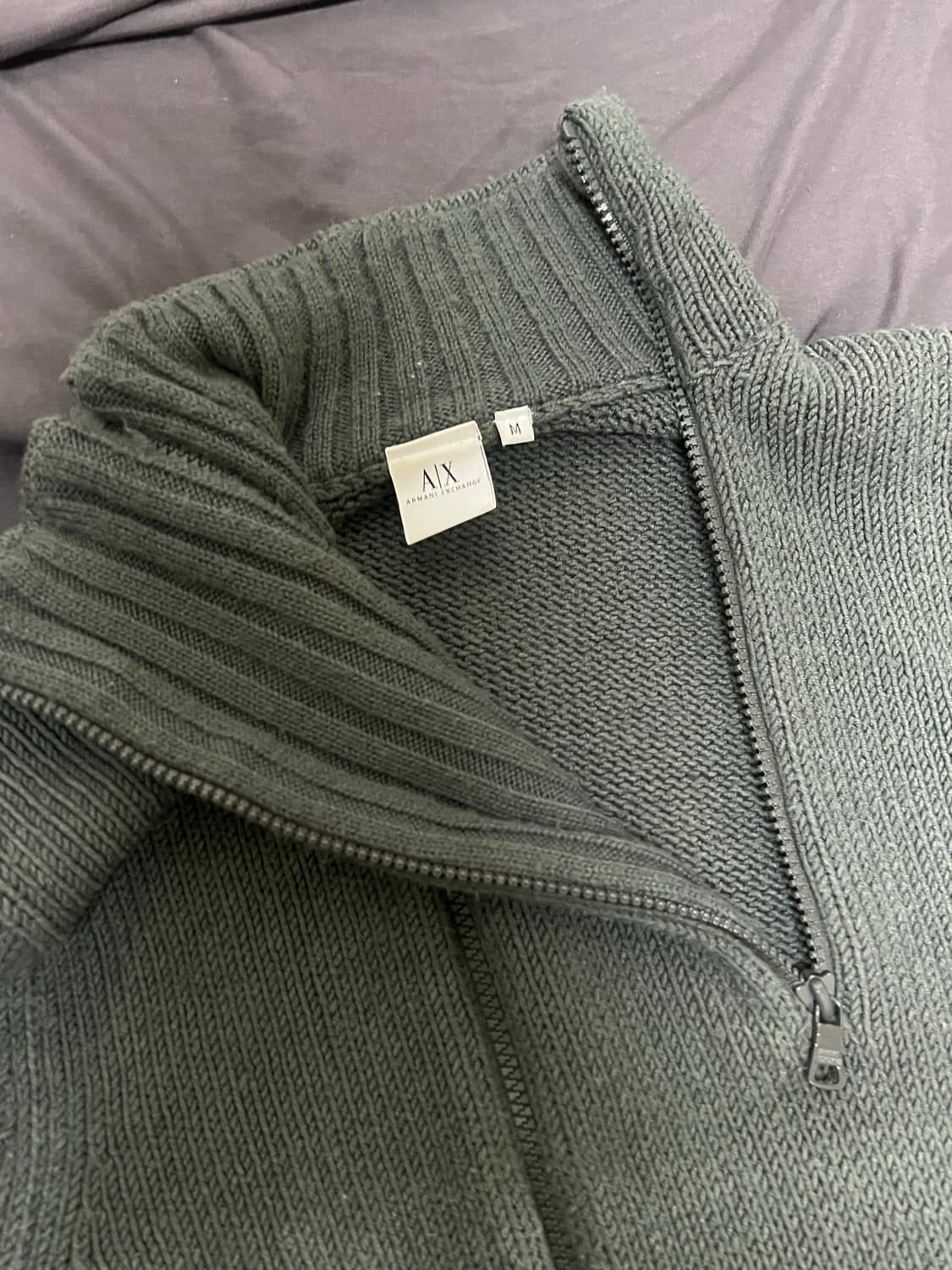 아르마니 하프 집업 상품이미지3