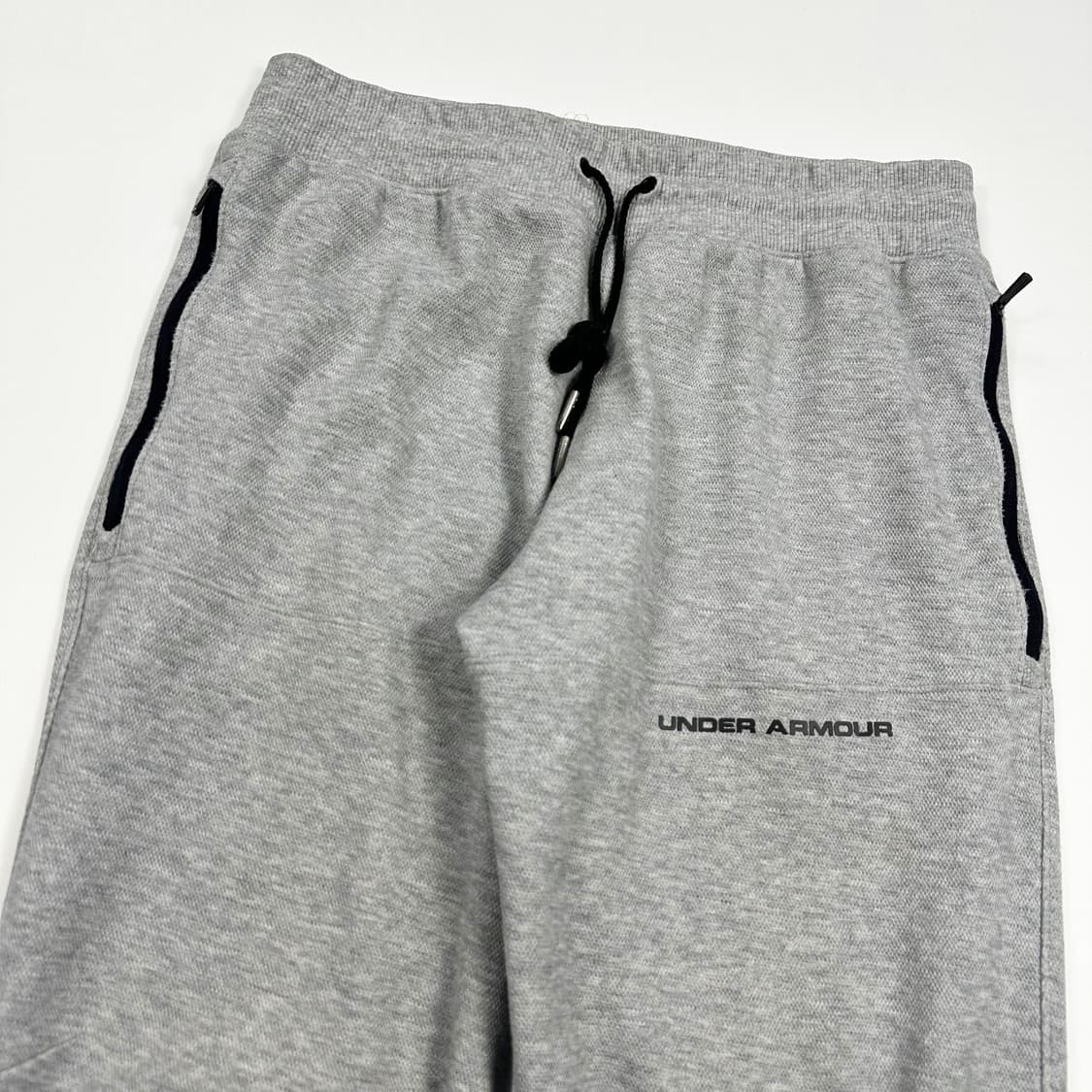 언더아머 로고 트레이닝 그레이 조거팬츠 (L) 상품이미지4
