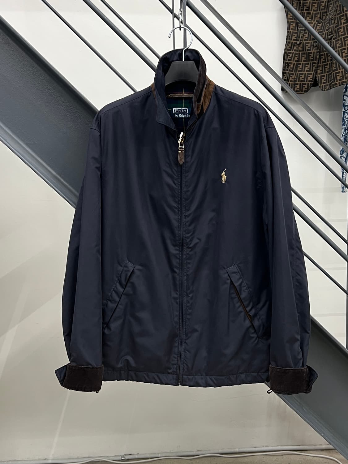폴로 랄프로렌 코듀로이 네이비 블루종 자켓 상품이미지1