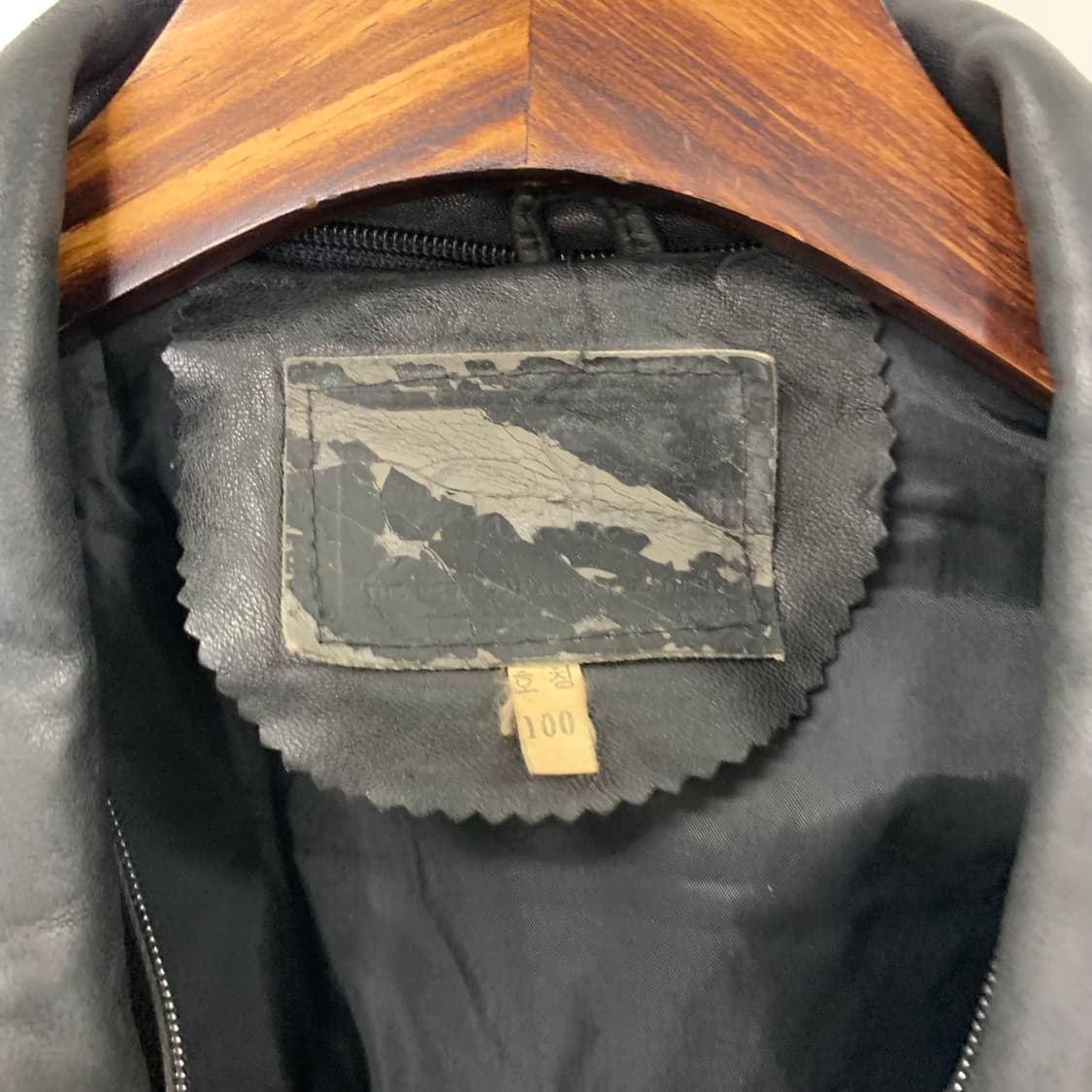 Vintage 빈티지 a-2 레더 봄버 자켓 상품이미지4