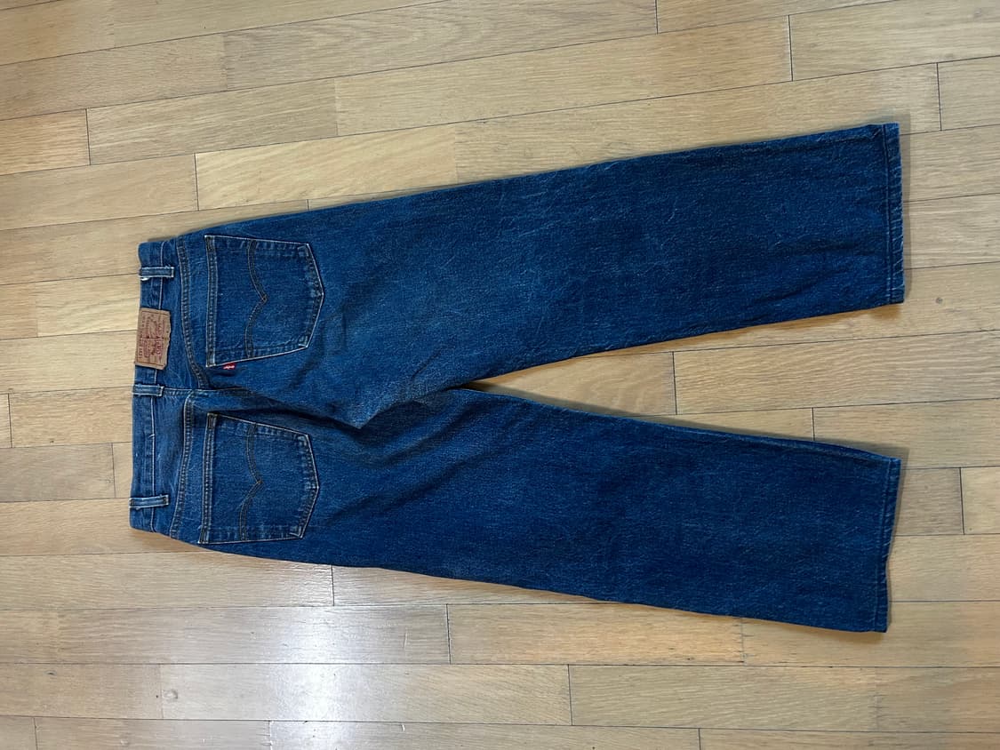 80s미제리바이스501 진청 32/34 상품이미지2