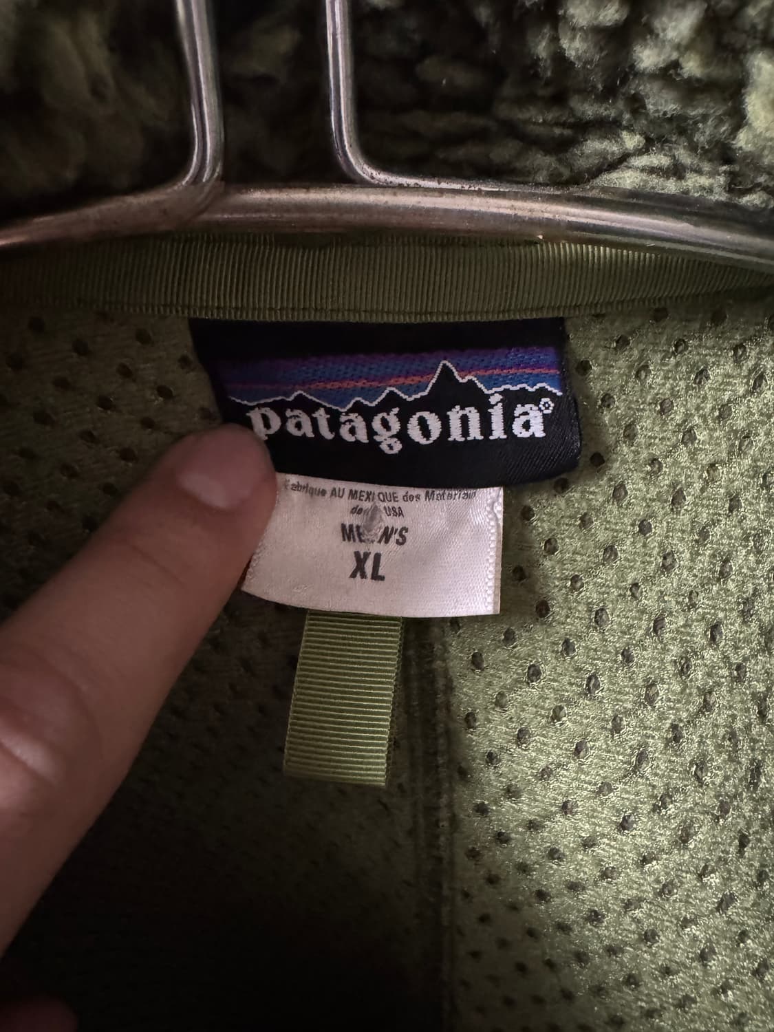 파타고니아 딥파일 그린 XL 상품이미지3