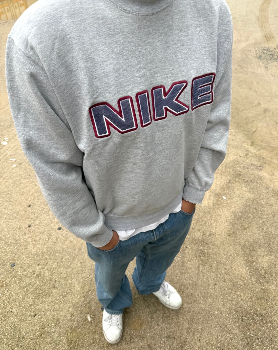 90s Nike Sweat 나이키 빅로고 맨투맨 상품이미지1