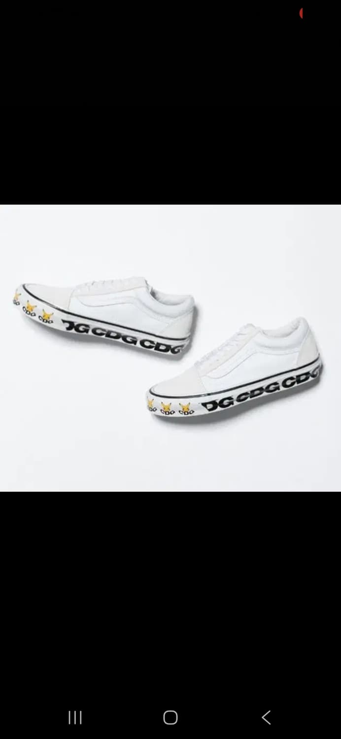 꼼데가르송 ×피카츄 콜라보 스니커즈(새해특가) 상품이미지1