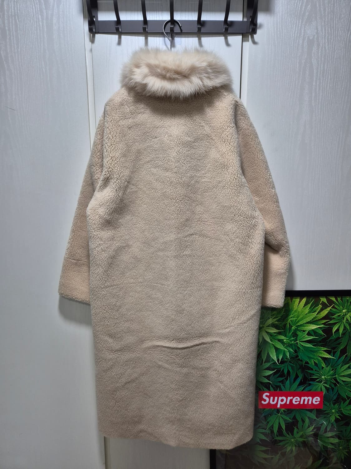 (새상품)Eredita 에레디타 퍼 카라 코트 상품이미지10