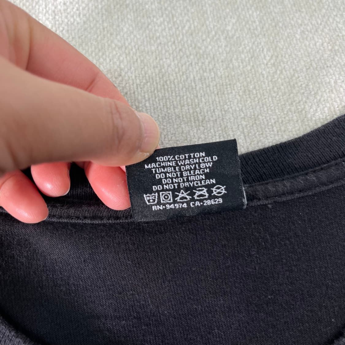 100 스투시 사이드라인 롱슬리브 티셔츠 상품이미지3