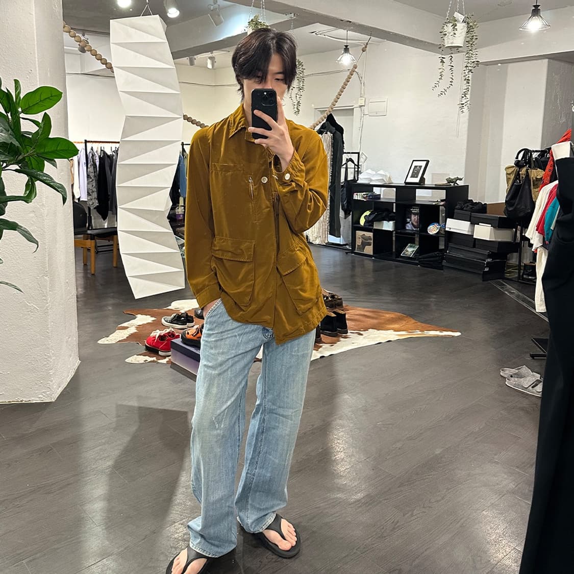 베드 j.w 포드 비대칭 여밈 자켓 상품이미지4