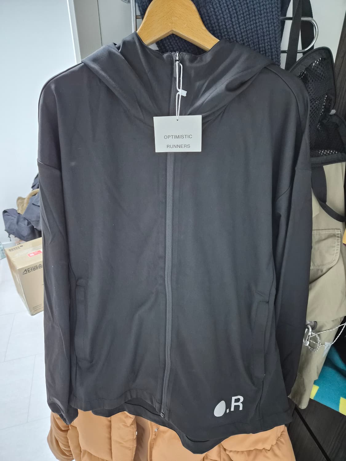 옵티미스틱 러너스 후드 자켓 새상품 상품이미지4
