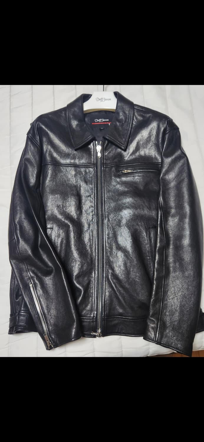 [XL]도프제이슨 프리미엄 램스킨 베지터블 싱글자켓 초판(람포지퍼버전) 상품이미지1