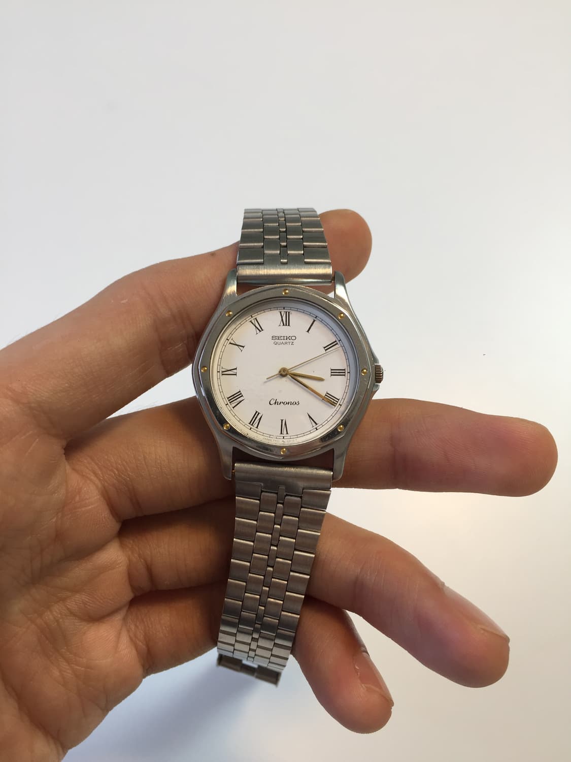 80s seiko chronos roman index combi 상품이미지6