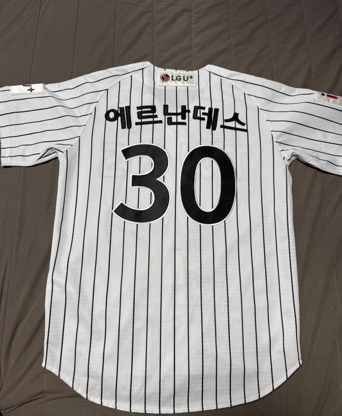 LG 트윈스 홈 유니폼 95사이즈 엘리 마킹 상품이미지2