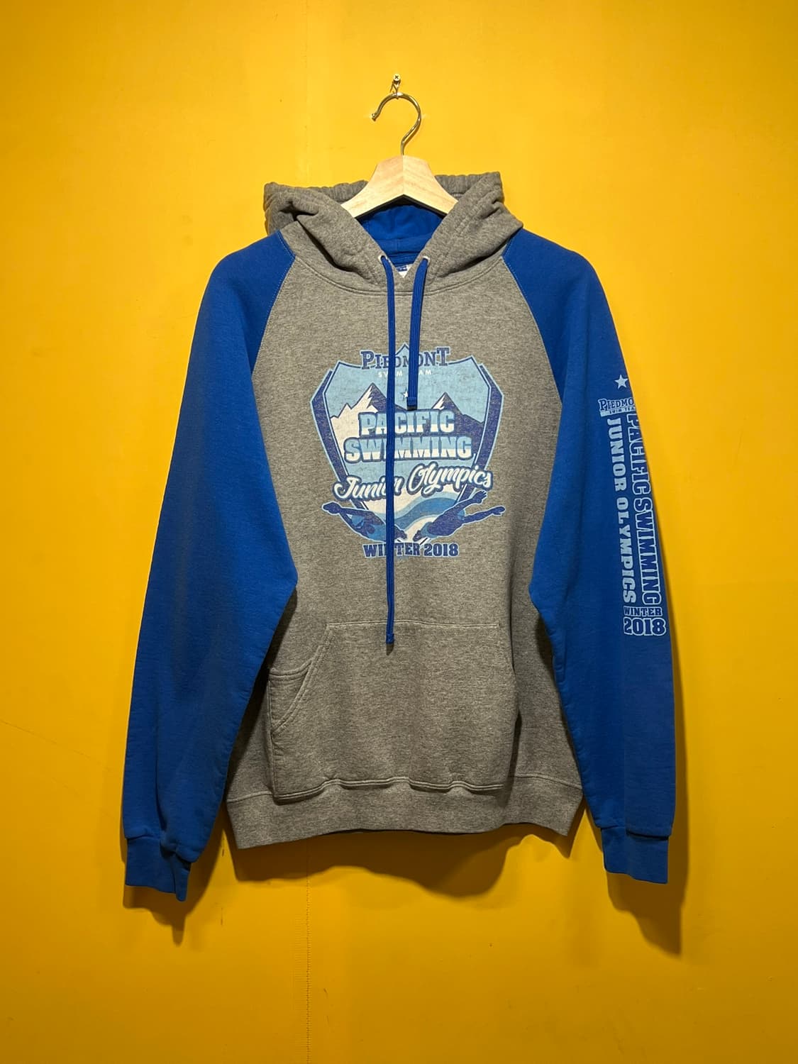 [L] 저지스 NuBLEND 그래픽 팀 후드 티셔츠 SWIMMING 상품이미지1