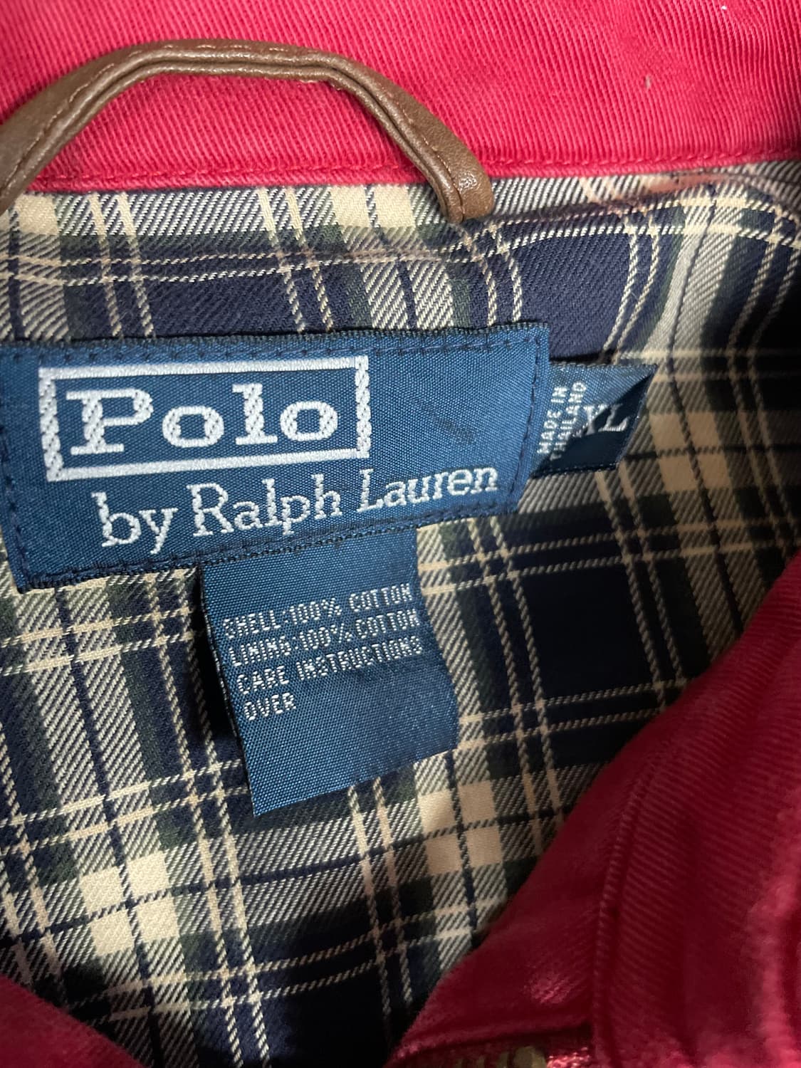 90s Polo RL 코듀로이 카라 해링턴 상품이미지5