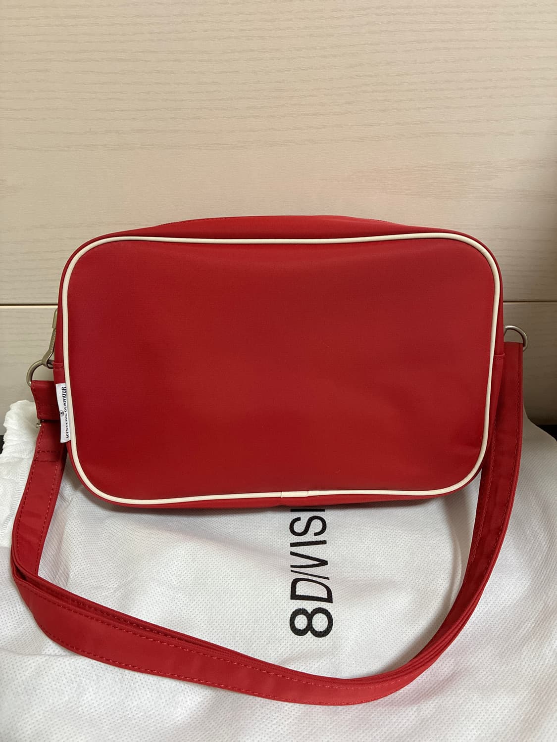 히스테릭 글래머 써클 걸 숄더 백 레드 상품이미지3