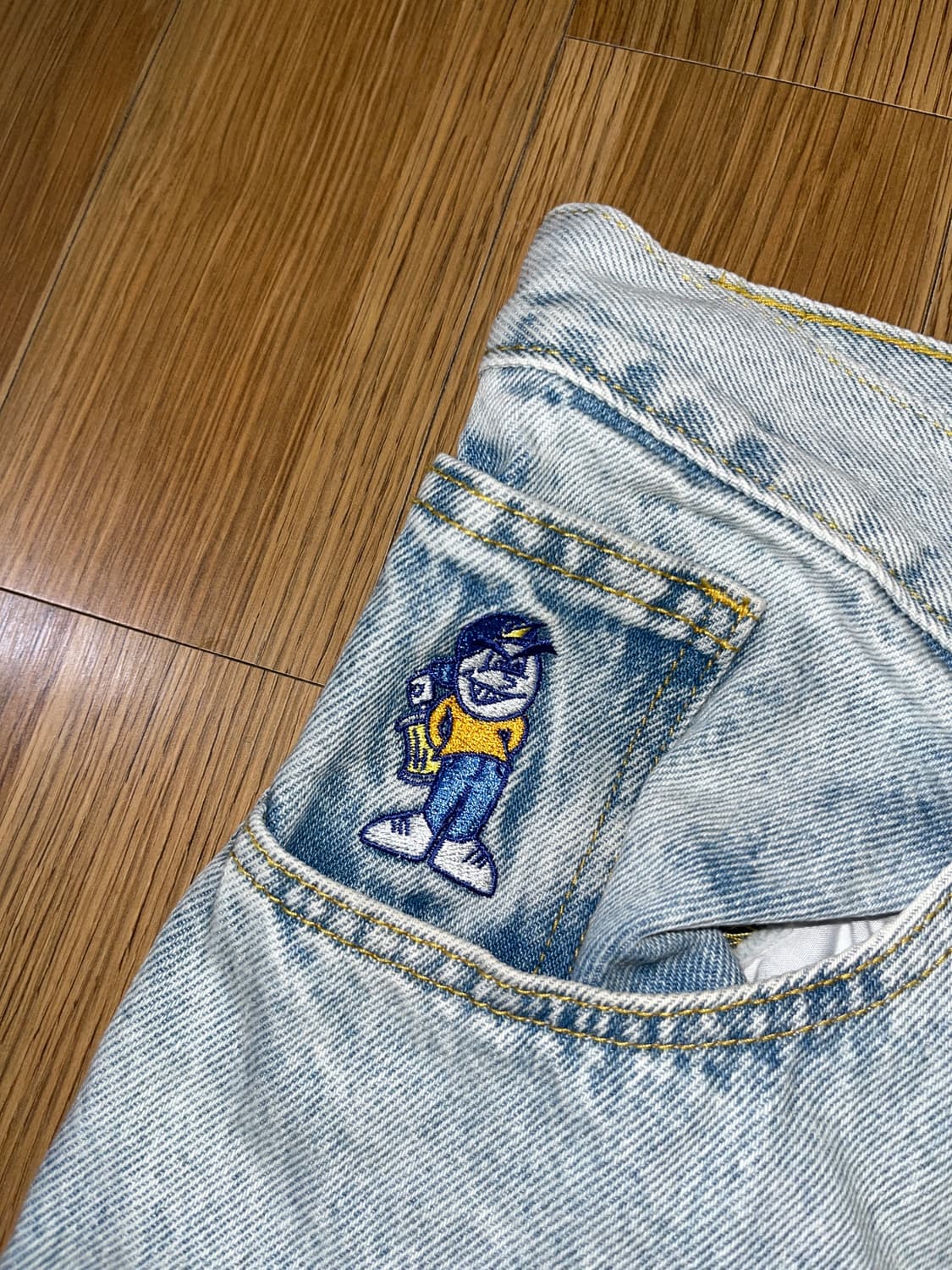 폴라 스케이트보드 93데님 라이트 블루 34X32 상품이미지6